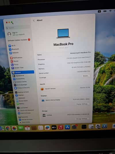Macbook pro 2017