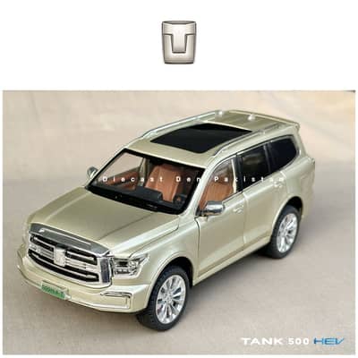 GWM Tank 500 PHEV 1/24 Scale Diecast Model with Lights & Sounds