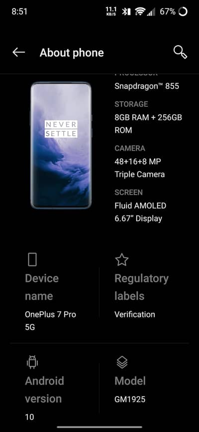 One plus 7 pro for sale