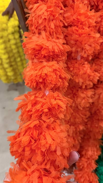 mehndi decoration lariyan and dholki