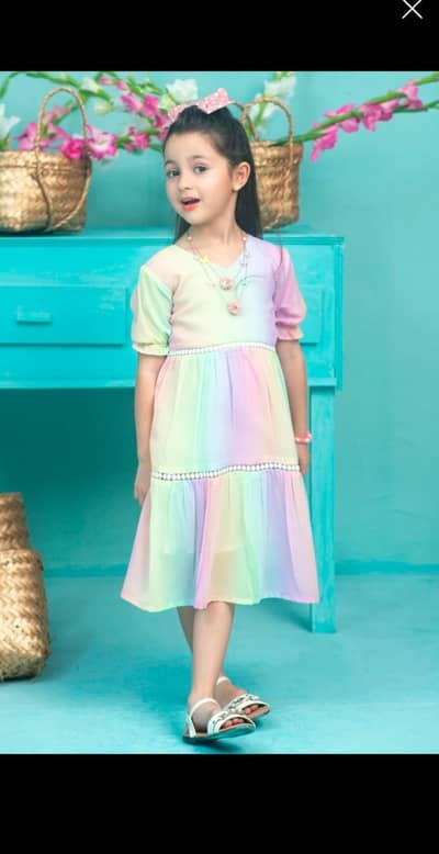 Fancy frock best for Eid