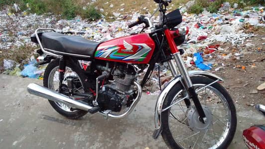 Honda CG-125 2015 total original original Tanki tappay 2023