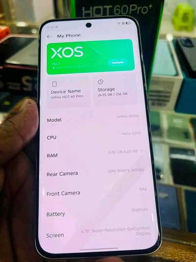 infinix Hot 60 Pro plus 16gb256gbym WhatsApp number  03326744685
