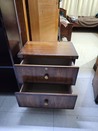2 side tables 1 year used