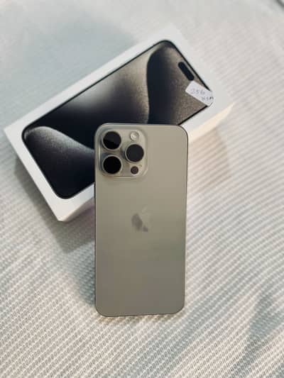 iphone 15 pro max pta approved 256 gb Natural