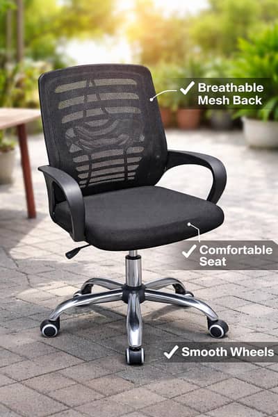 Mesh Office Chair | Executive / Staff | Good Condition