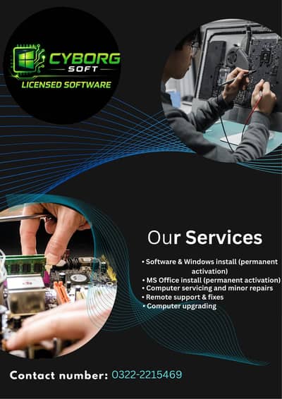 Windows installation for laptop/computer