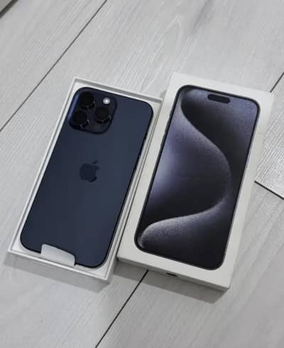 Apple iphone 15 Pro Max Complete Box Urgent Sale Connect Wtp No