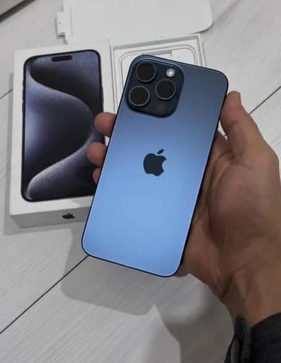 Apple iphone 15 Pro Max Complete Box Urgent Sale Connect Wtp No