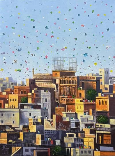 Paintings on Basant View! oil on canvas