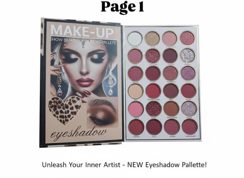 Makeup Notebook Palette 1