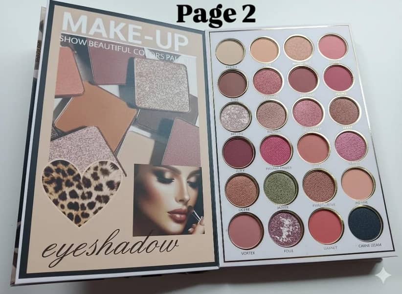 Makeup Notebook Palette 2