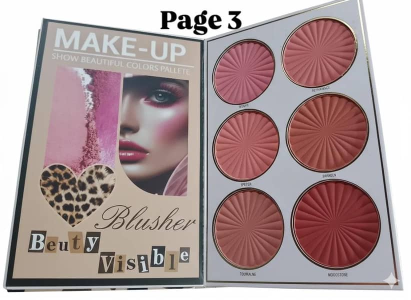 Makeup Notebook Palette 3