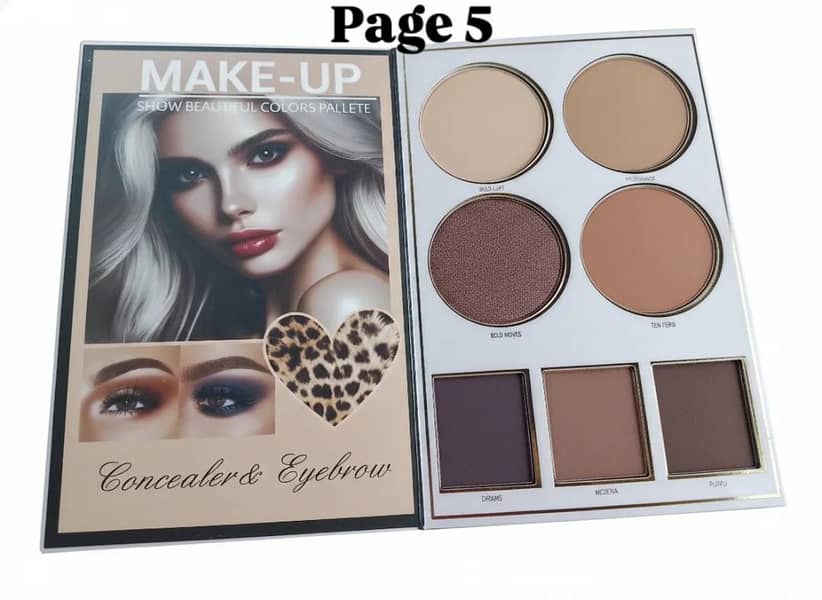 Makeup Notebook Palette 5