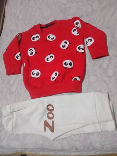 1 to 2 years kids track suit winter track suit