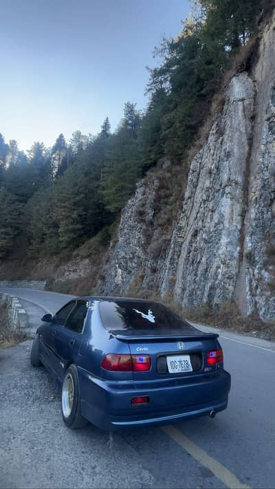 Honda civic dolphin 1995 Islamabad number