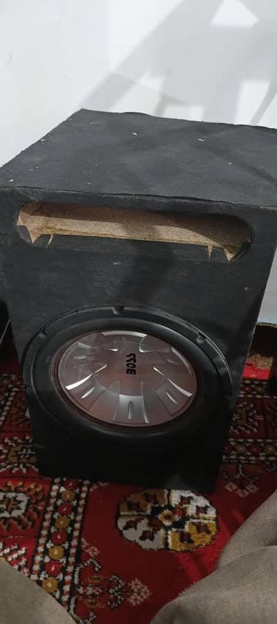 boofer and amplifier