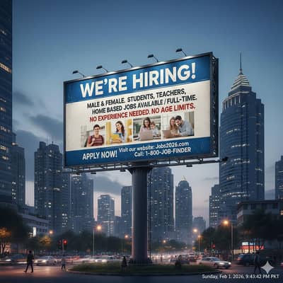 Flexible jobs opportunity