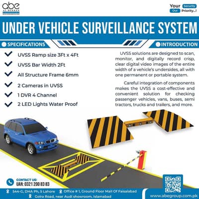 Advanced Under Vehicle Surveillance Scurity Inspection System