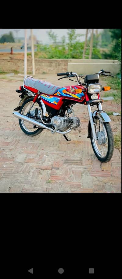 Honda CD70 Open Letter [Zero meter]
