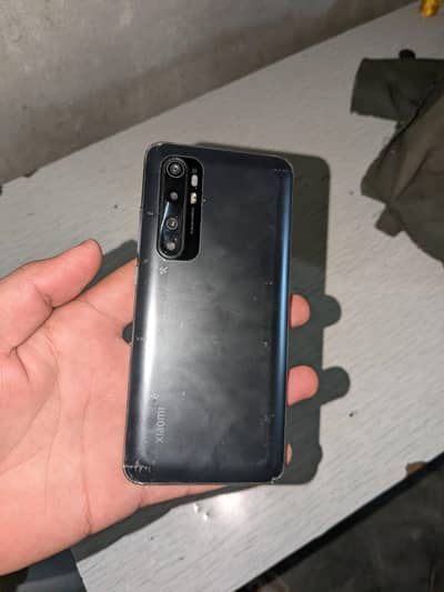 Mi note 10 lite Edge  Diplay finger