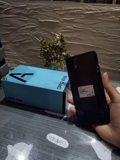 Brand New Oppo A16k open box with 2 months check warrenty except damge