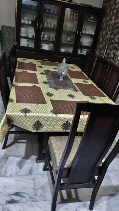 8 seater dining table glass top dual floor