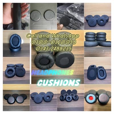 Earpads & Cushions for logi HyperX Razer Jabra Plantronic headphones