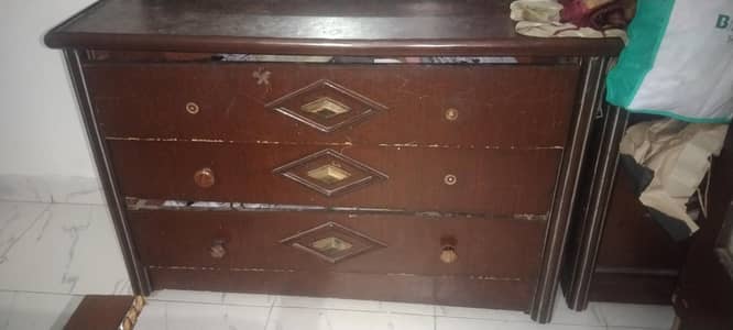 Divider , Dressing ,  two Sider of Bed