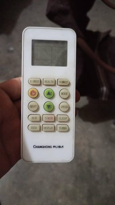 1.0 Ton heat and cool DC inverter split air conditioner.