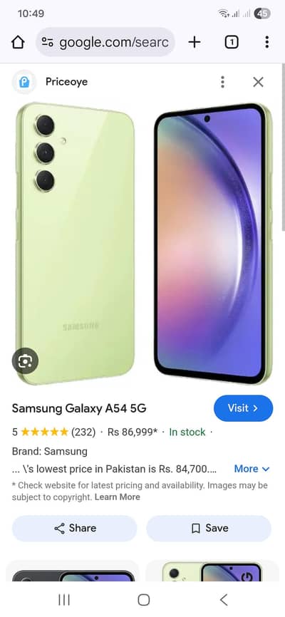 Samsung a54