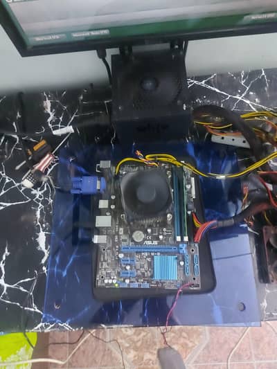 Asus h61 M-E With i5 3570 and 8 gb ram and cpu cooler