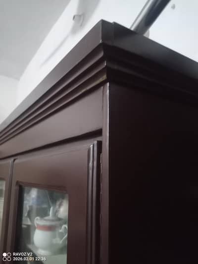 wooden cupboard  or  showcase