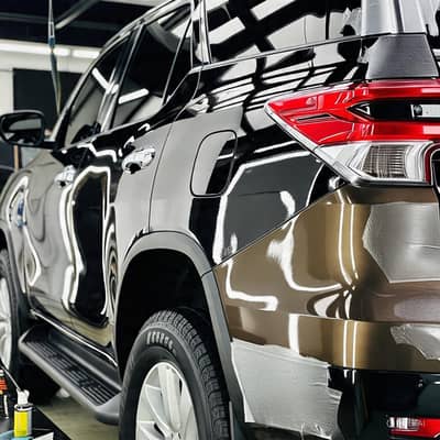 Compound Polish with buff machine Home service