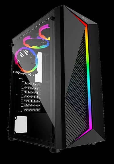 Thunder Casing Front RGB + 2 Fan.