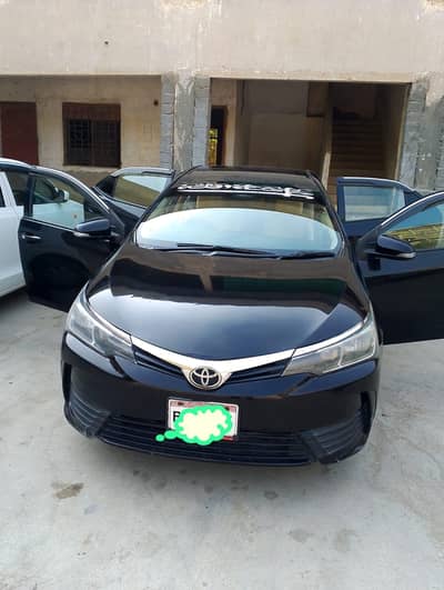 Corolla GLI convert 2017 model bio matric available