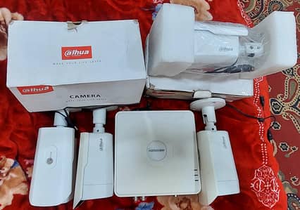 Hikvision dvr + Dahua camras