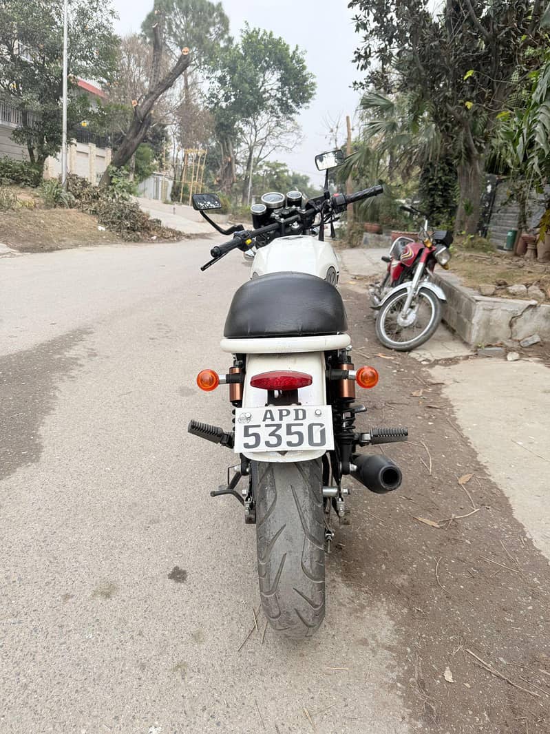 Hi Speed Infinity 150 | Low Mileage | Stylish White Edition - Cafe ...