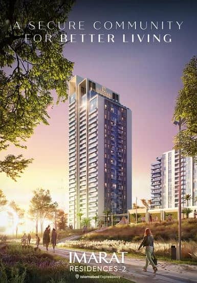 2-Bed Luxury Apartment With Margalla Hills View At IMARAT Residences-2