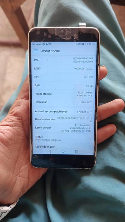 HUAWEI P10 LITE BACK CHANGE HE ALL OKAY HE PTA OFFICIAL Approved HE