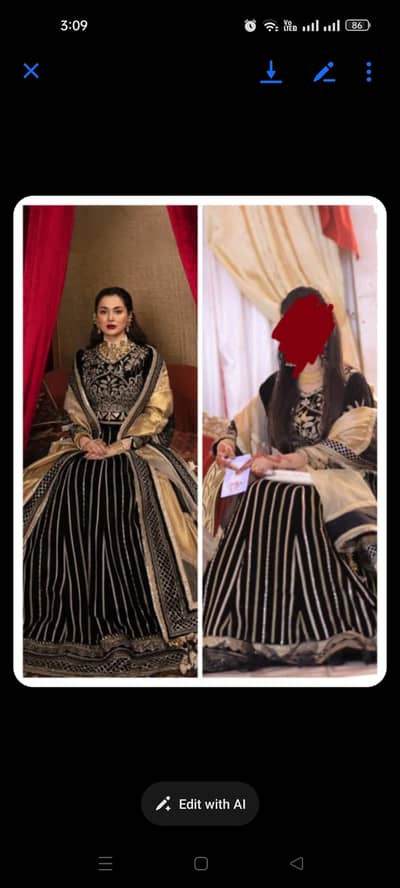 Lehnga choli ( velvet Lehnga choli)