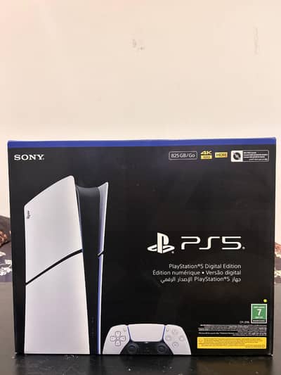 Brand New Playstation 5 Digital Slim Edition 825GB | 1 Controller