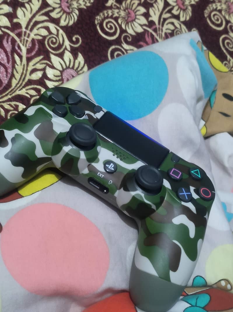 PS4 pro with two controllers 2