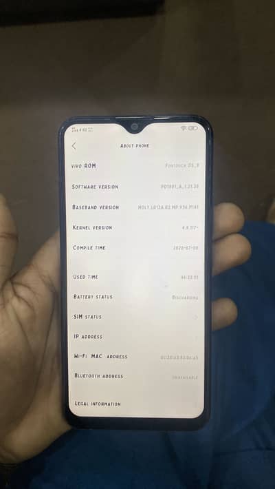 Vivo Y17 used 8-256 10/10