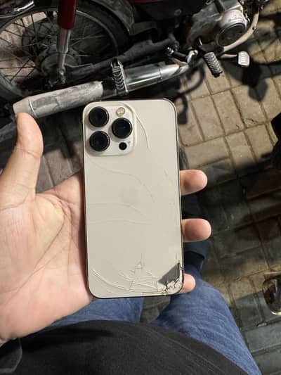 Iphone 13 pro 128 gb Total original just back break