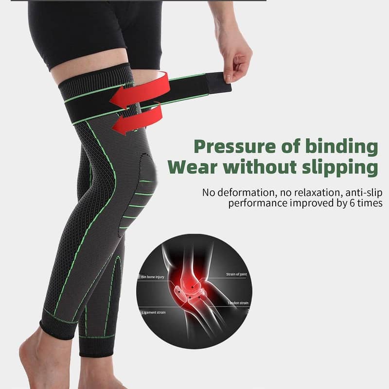 Flexible knee support 5