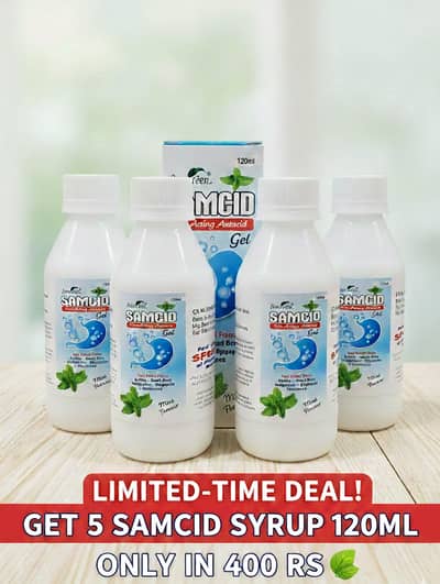 samcid relief in 2min