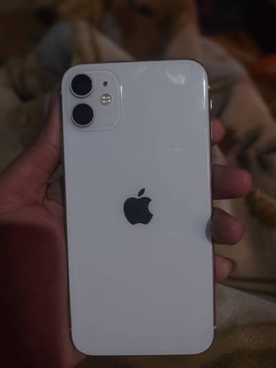 iphone 11 white colour lush Condition 10.9 Factory unlocke esim active