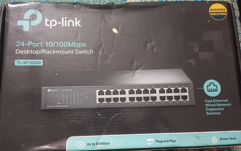 tp link 24 port  10/100mbps