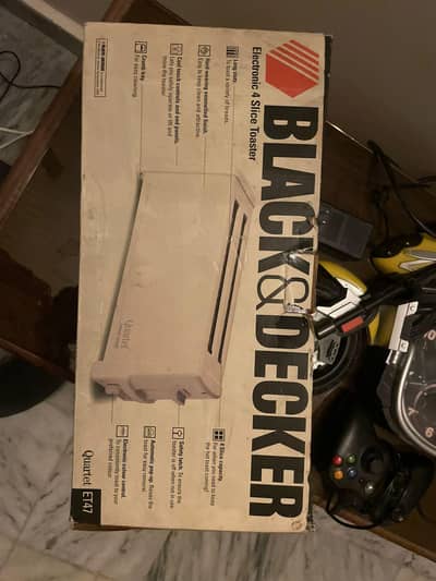Black and decker 4 Slices toaster